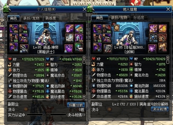 85版本剑魂装备,实地验证设计解析 SE版_v8.918